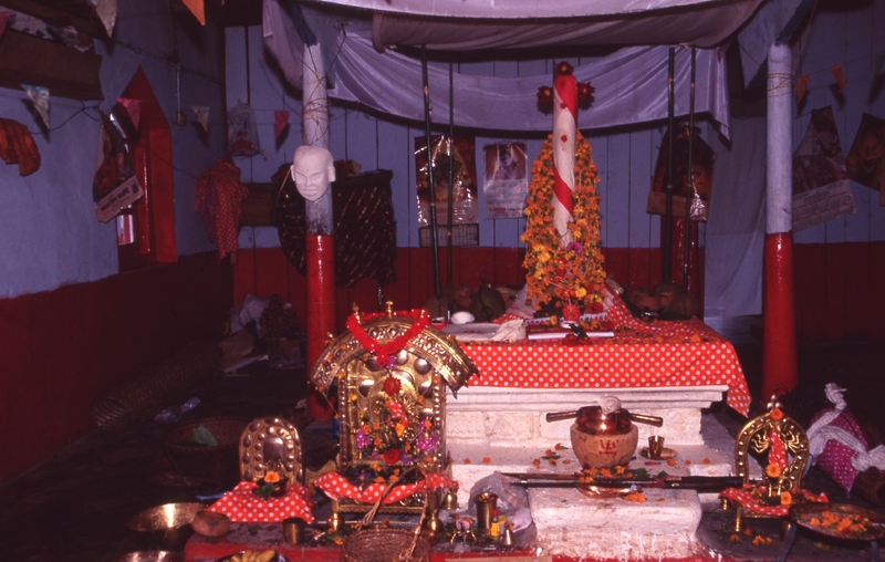 Durga Puja at Nartiang