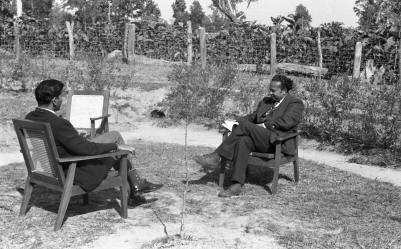 Meeting conducted outdoors
