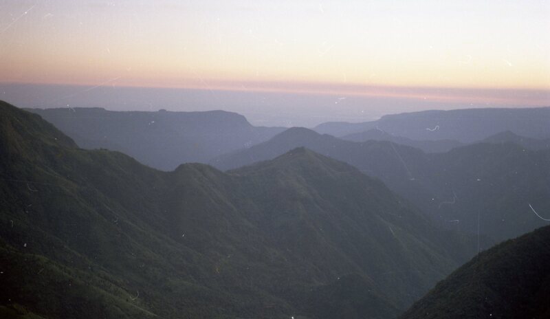 Lush green hills